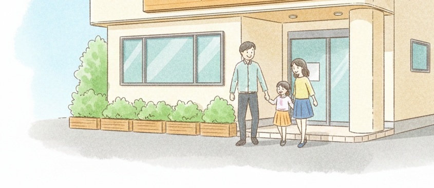 ひだまりこどもクリニック外観